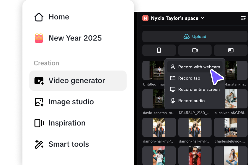 Open the video editor